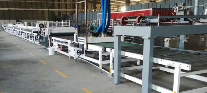 Wood Flooring Finishing System with 600mm Coating Width and Adjustable Coater