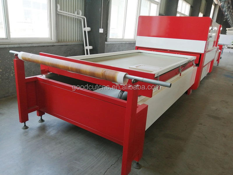 Profession GoodCut Embossing Vacuum for Steam Press with PVC PE ABS PC Foil