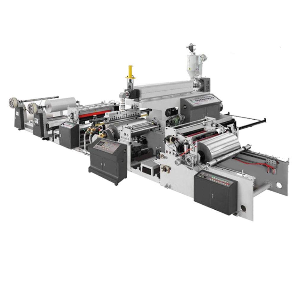 TIANYUE Automatic High Speed Single Side Lamination Machine LDPE PE Coating for Food Plastic Film Packaging for Paper Cups