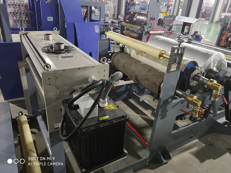 High Speed Single Side Aluminum Foil Film Paper Pe Extrusion Coating Laminating Machine