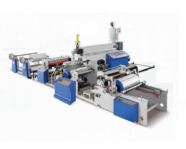 High Speed Single Side Aluminum Foil Film Paper Pe Extrusion Coating Laminating Machine