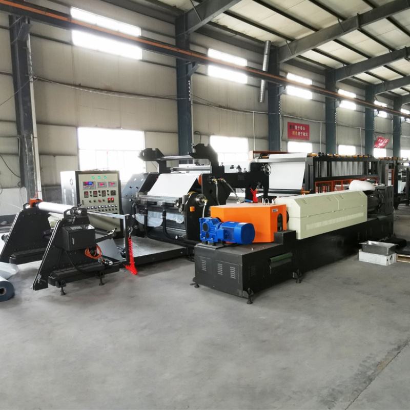 Full Automatic Melt Glue Adhesive Tape Extrusion Coating and Laminating Machine for PE/PA Butyl Rubber Strips Tape