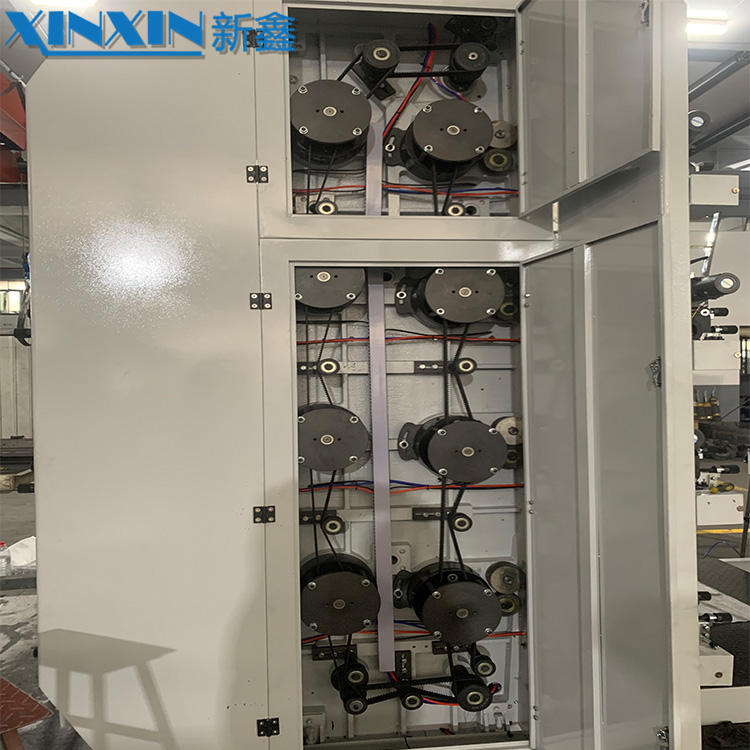 8 Colour Flexo Label Printing Machine Flexographic Printing Machine for Plastic Polypropylene Bags