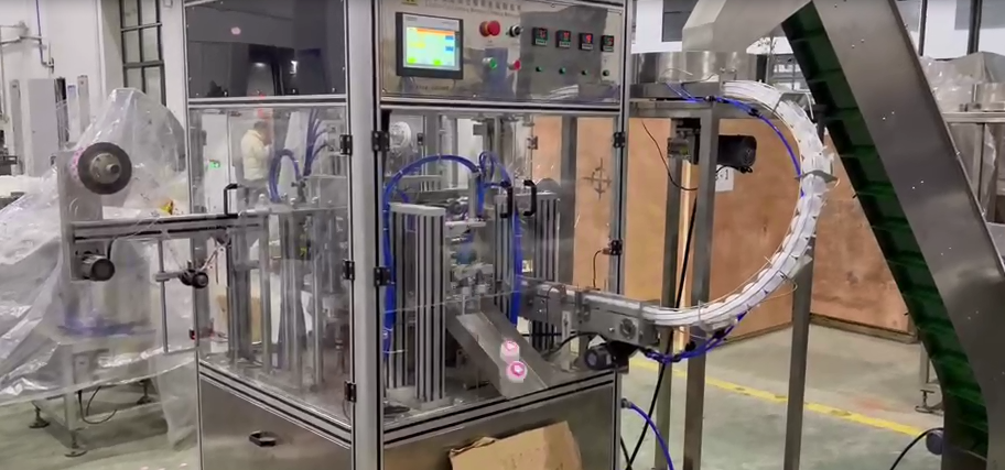 Automatic 19L 5 Gallon Water Bottle Lid Closure Cap Sealing Labeling Machine