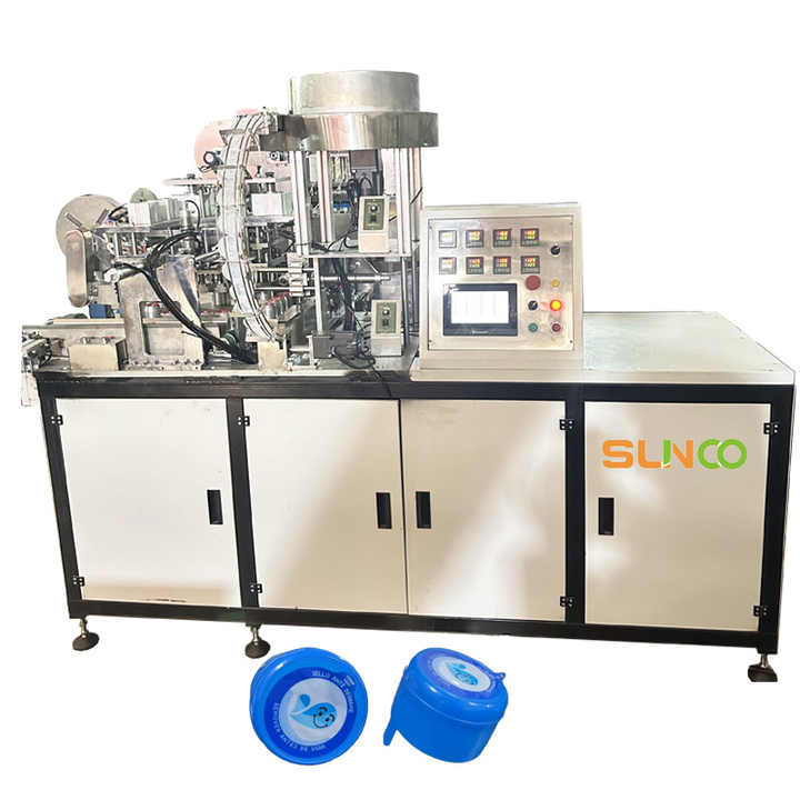 Plastic 5 Gallon Cap Automatic Labeling Machine Cap Labeling Machinery