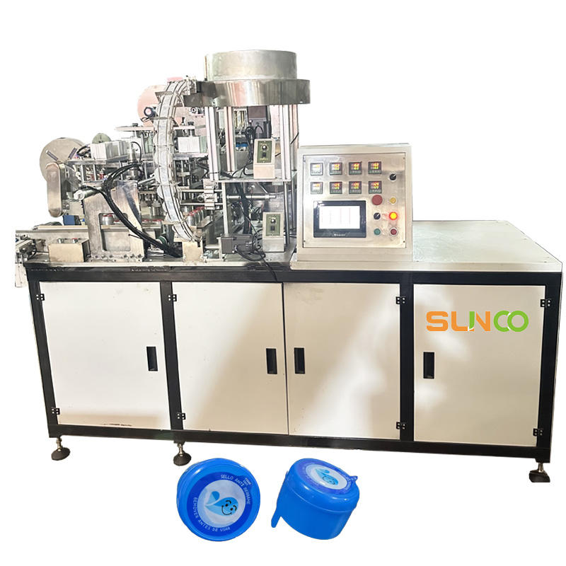 Plastic 5 Gallon Cap Automatic Labeling Machine Cap Labeling Machinery