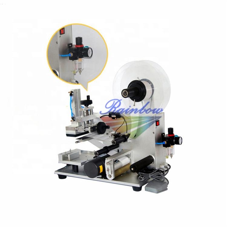 High Performance Semi Automatic Flat Sticker Labeling Machine