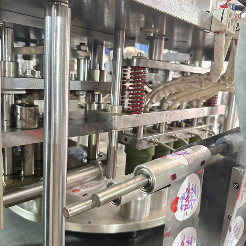 Plastic 5 Gallon Cap Automatic Labeling Machine Cap Labeling Machinery