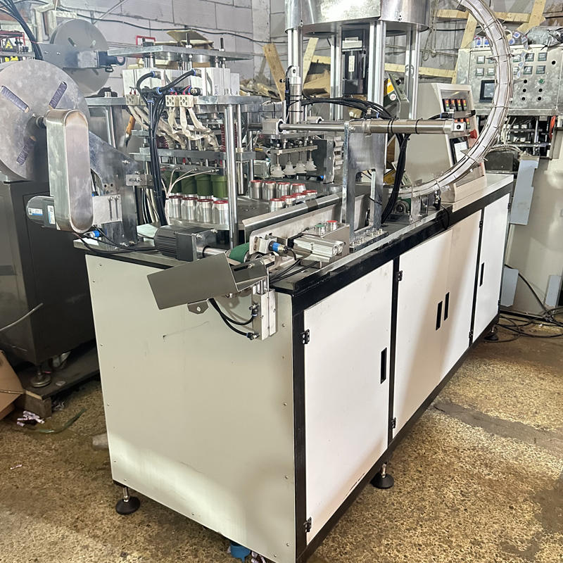 Plastic 5 Gallon Cap Automatic Labeling Machine Cap Labeling Machinery