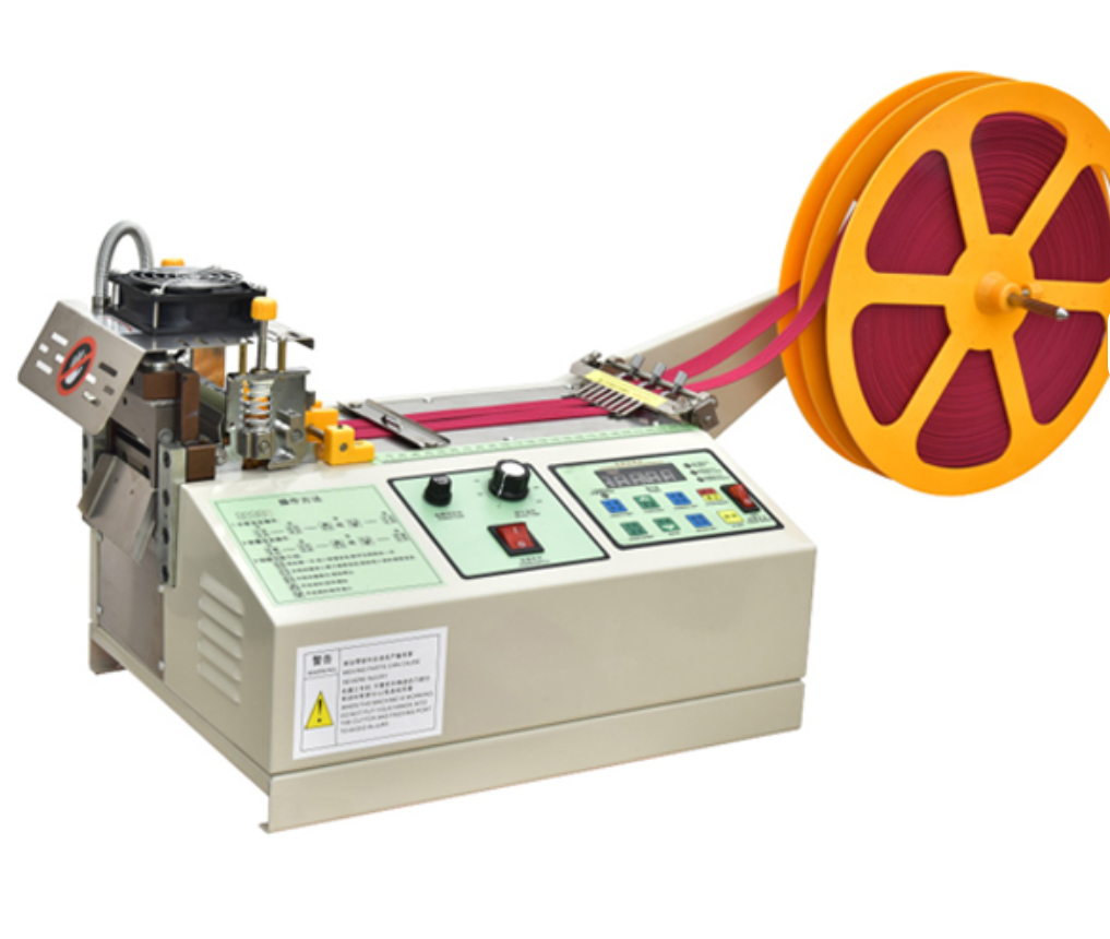 PFL-919 Automatic Fabrics Cutter, and Cold Ribbon Tape Label Cutting Machine