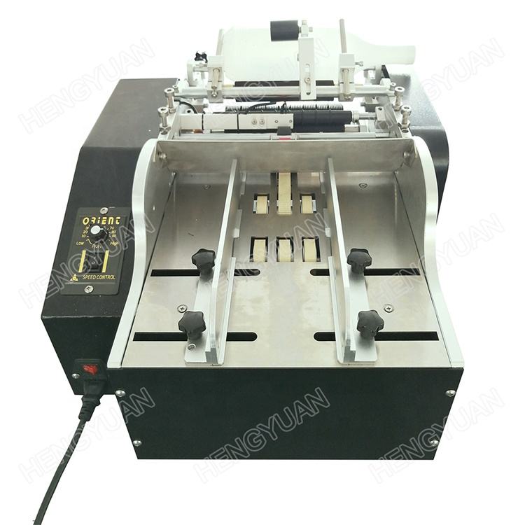 Semi-automatic Cold Wet Glue Paper Round Medical Alcohol Bottle Labeling Machine