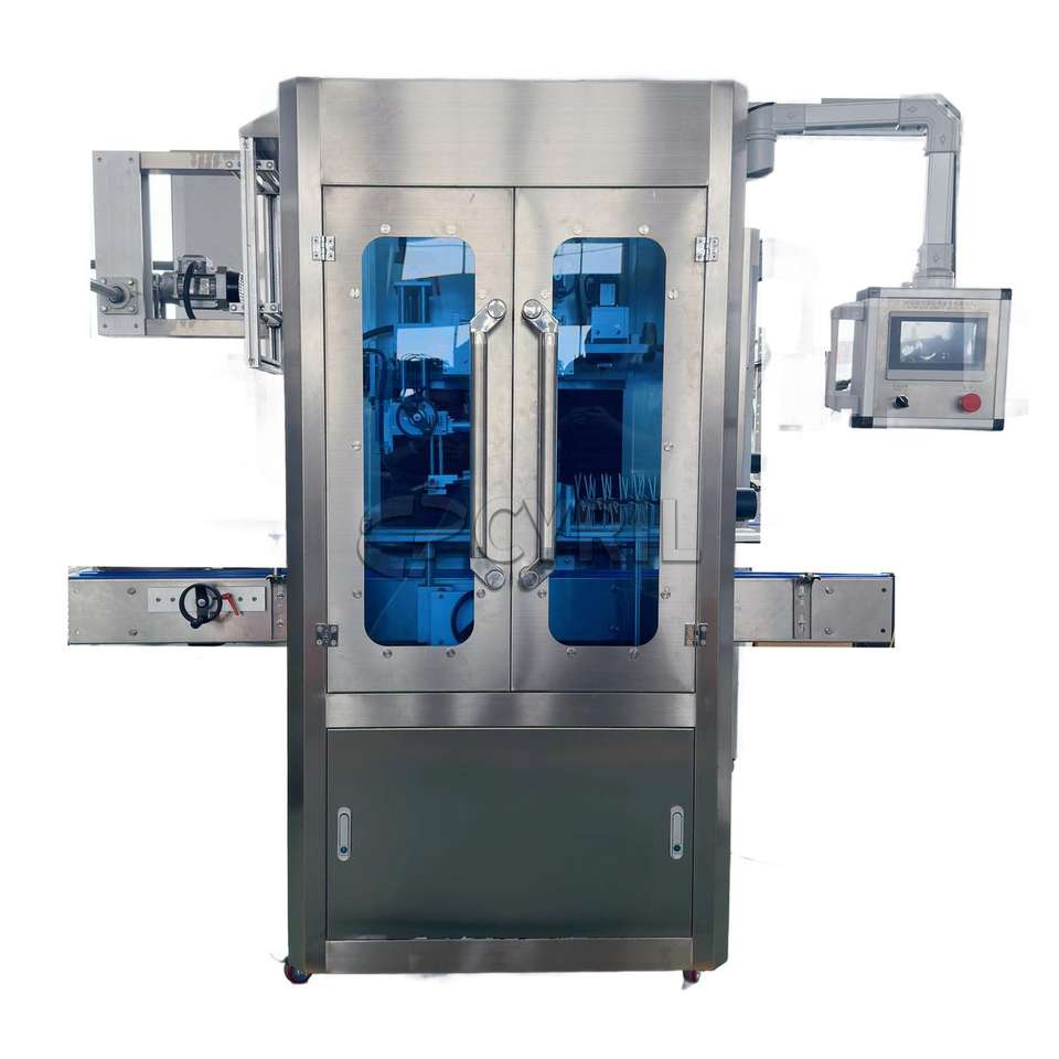 Round Bottle Labeling Machine Automatic Labeling Machine Water Bottle Shrink Sleeve Labeling Machine