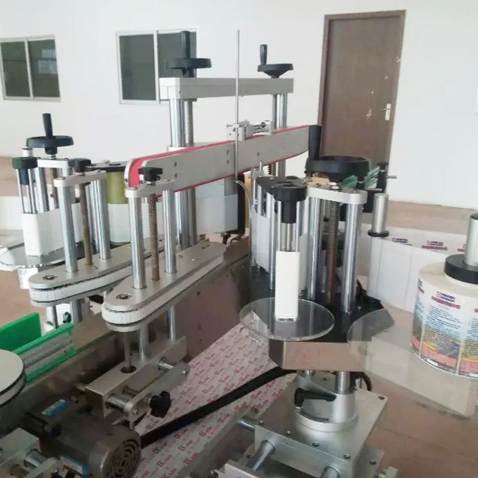 Automatic Bottle Adhesive Sticker Vertical Type Labeling Machine Packing Round or square Bottle