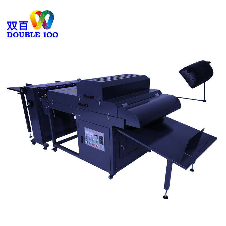 DOUBLE 100 Excellent Uv and Ir Curing Options High Speed Automatic Uv Coating Laminating Machine