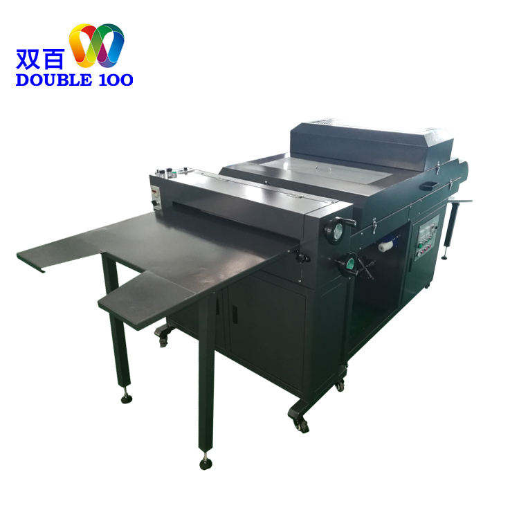 DOUBLE 100 Excellent Uv and Ir Curing Options High Speed Automatic Uv Coating Laminating Machine