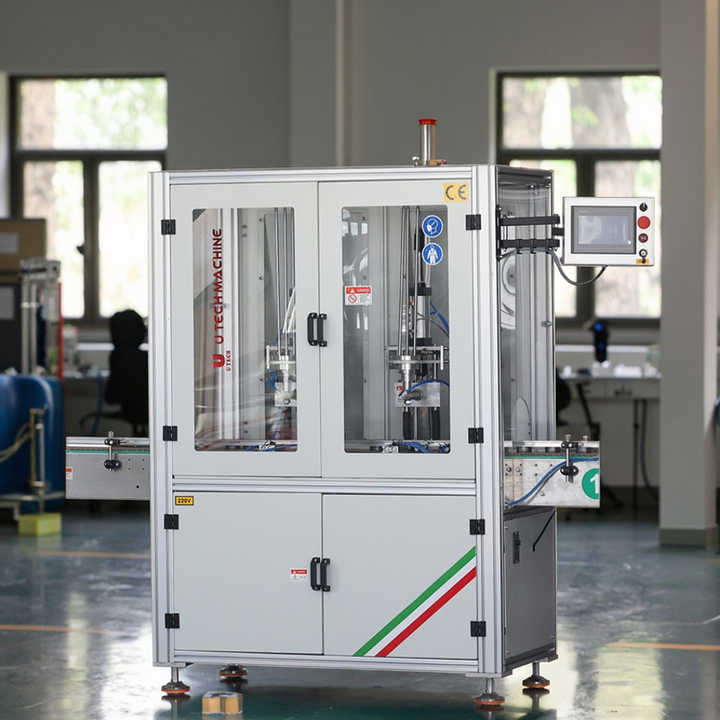 High-Efficiency Fully Automatic Support Customized Aluminum Foil Gasket Inserting Machine for Cap Lining