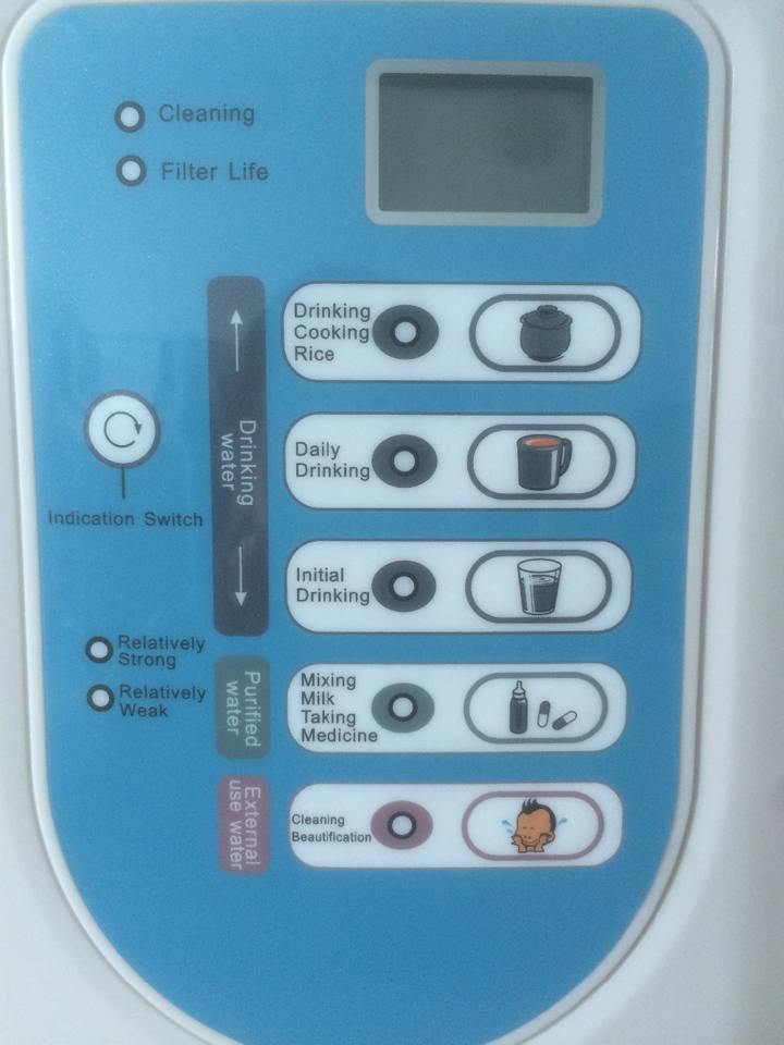 Top Version Water Purifier/Alkaline Water Ionized Machine Faucet Water Ionizer