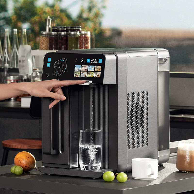 Installation Free Digital Screen Countertop Water Purifier for Home Dispenser