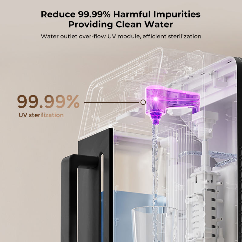 Installation Free Digital Screen Countertop Water Purifier for Home Dispenser