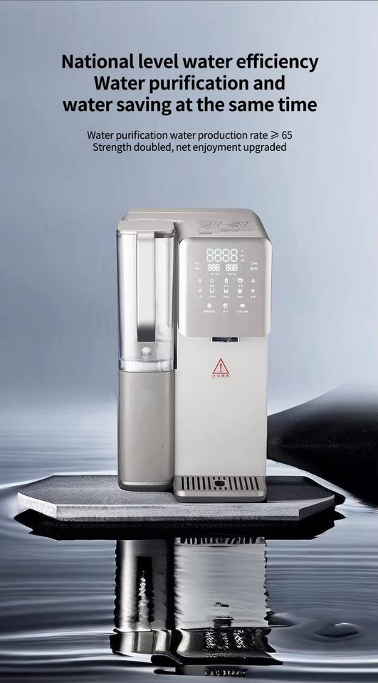 2025 Latest Strontium Rich Mineral Water Desktop 5-stage RO Water Purifier With TDS Detection Function