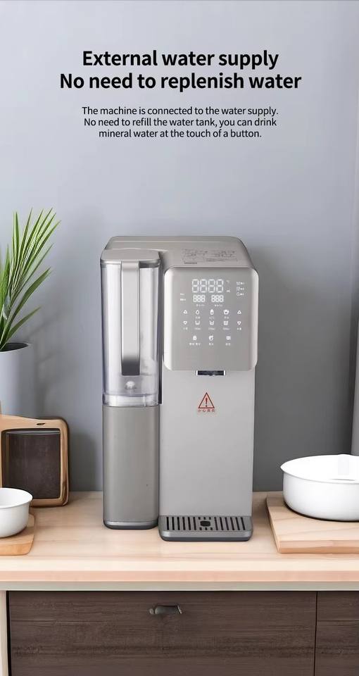 2025 Latest Strontium Rich Mineral Water Desktop 5-stage RO Water Purifier With TDS Detection Function