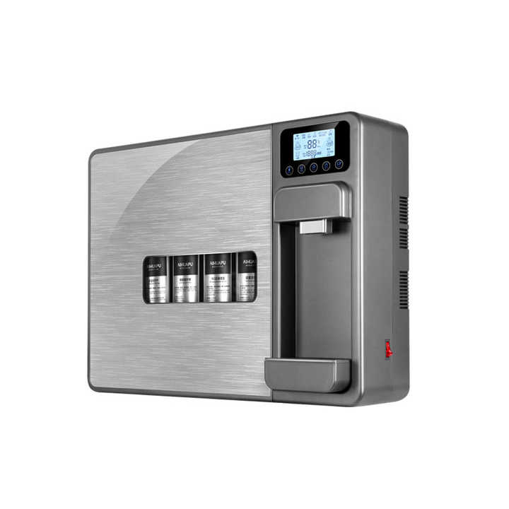 High Wall-Mounted Domestic RO Water Purifier with Cold Filtration and Instant Heat Integrator for Household Use