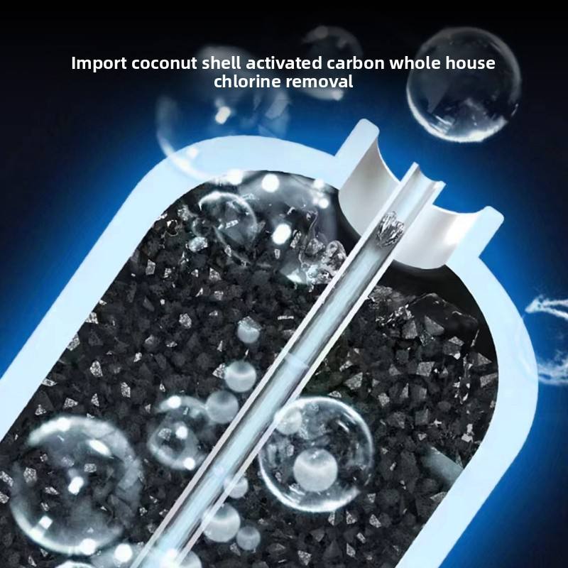 German Luoensi LES-M8001 Intelligent Electric Whole House Central Water Purifier 2000L/H Flow Rate Activated Carbon KDF Filter