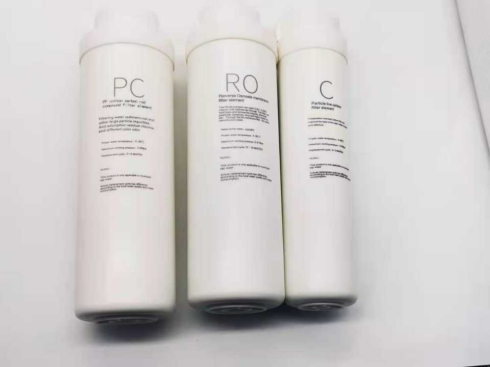 QR05 RO Tankless Water Purifier Under Sink Double Water Way 4 Stage Water Purifier