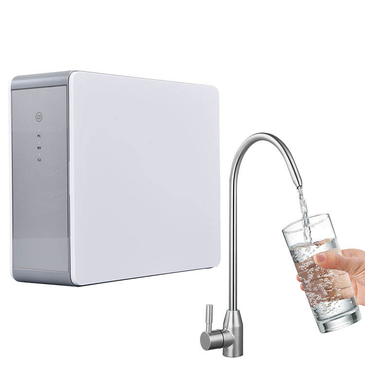 QR05 RO Tankless Water Purifier Under Sink Double Water Way 4 Stage Water Purifier