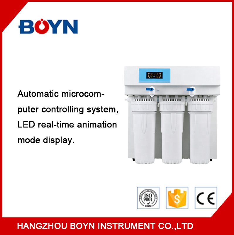 Basic-Q Lab Use Deionized Water Ro System Reverse Osmosis System Water Purifier with Automatic Microcomputer Controlling System