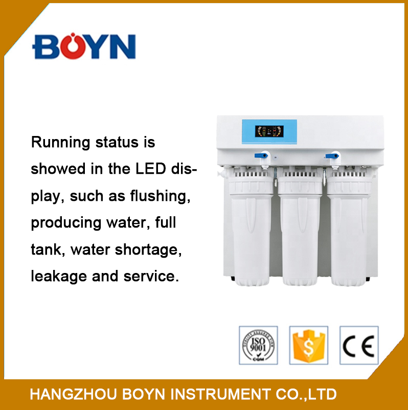 Basic-Q Lab Use Deionized Water Ro System Reverse Osmosis System Water Purifier with Automatic Microcomputer Controlling System