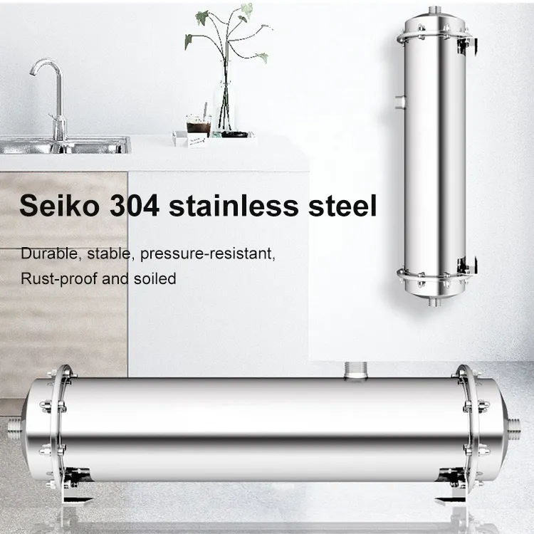 2025 Durable 5000LPH Dual-line Maternal and Infant Steel Household Water Purifier for UF Carbon Filters Under Kitchen Sinks