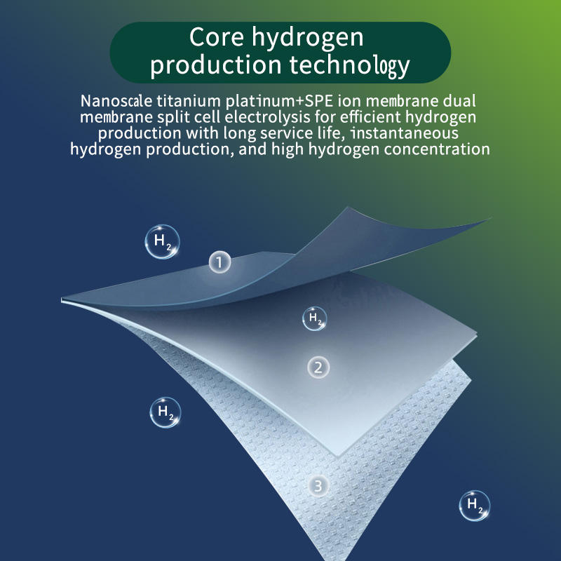 Hydrogen Alkaline Mineral Water RO System Instant and Warm Hydrogen Maker Water Dispensers H2 Water Purifier