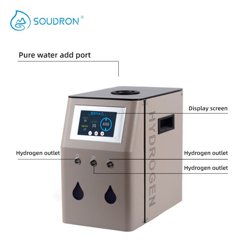 Water Filters USB Charging Hydrogen Water Maker Purifier 99.99% Hydrogen Generator 600ml/min Alkaline Water Machine