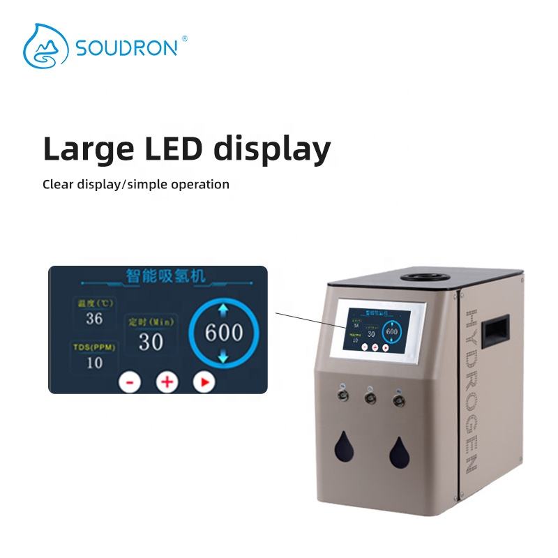 Water Filters USB Charging Hydrogen Water Maker Purifier 99.99% Hydrogen Generator 600ml/min Alkaline Water Machine