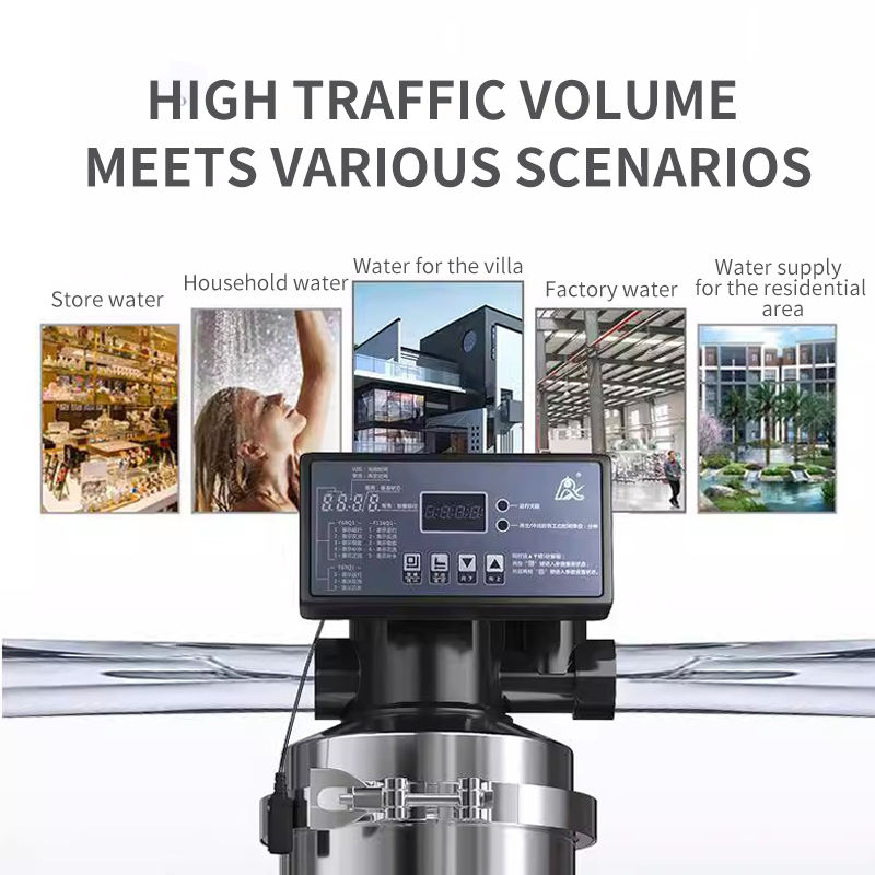 Malaysia Central Whole House Water Filter PVDF Membrane POE Water Purifier Outdoor Manual 304SS Drinking Water Purifier