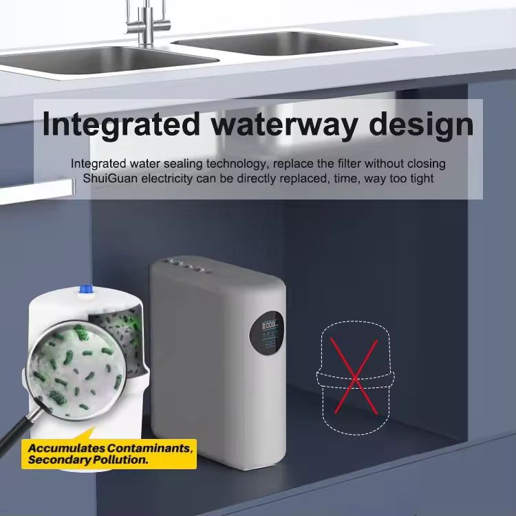 OEM Kitchen Under Sink 800GPD Household Drinking Ro Reverse Osmosis System Water Purifier for Home Office Use