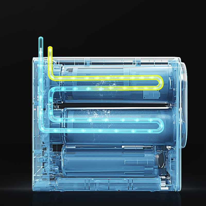 1200G Electric RO Water Purifier for Hotel Use Household Silent Plastic Tap Water Filtration Drinking Double Outlet