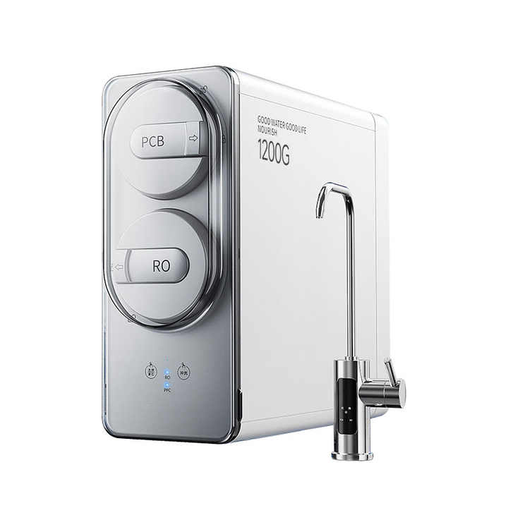 1200G Electric RO Water Purifier for Hotel Use Household Silent Plastic Tap Water Filtration Drinking Double Outlet