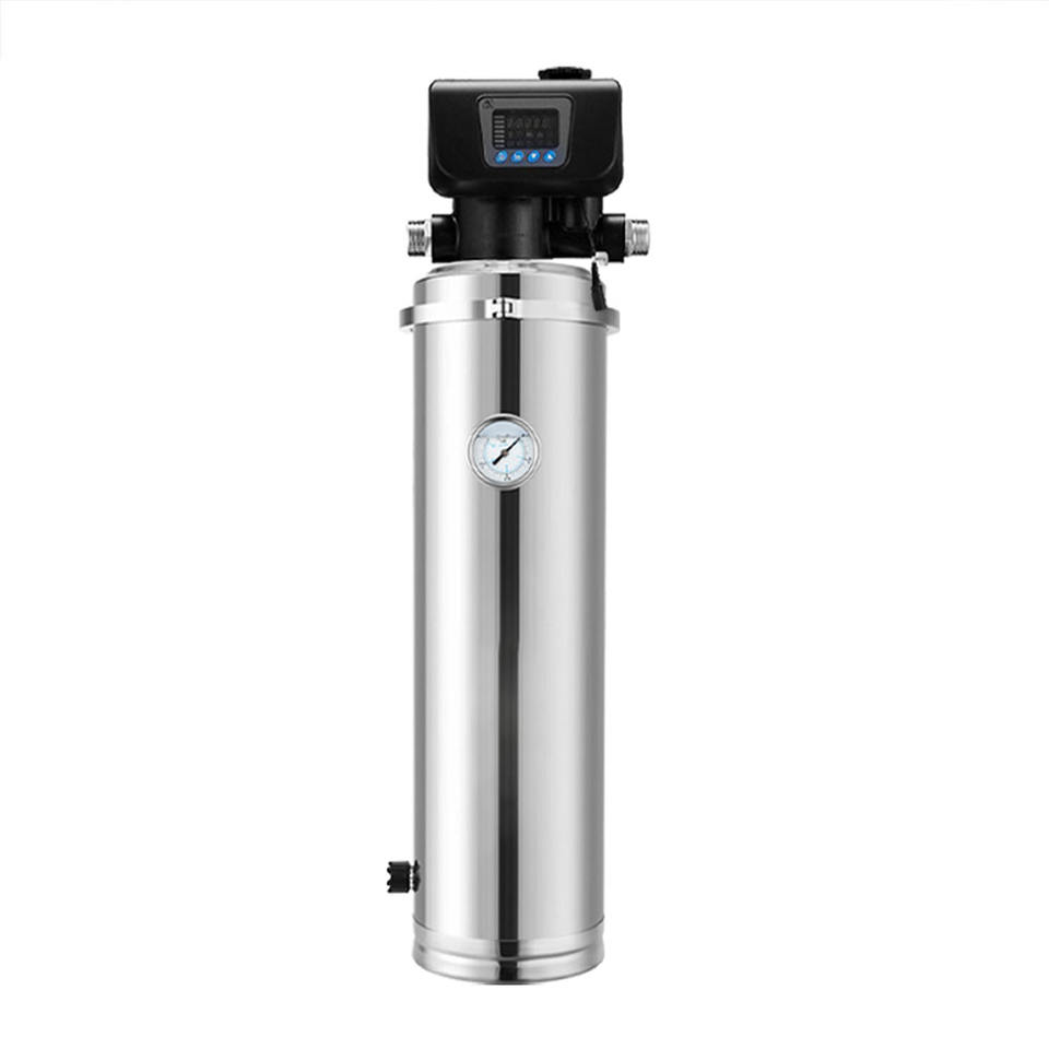 304 Stainless Steel Whole House Water Filter System Large Flow Central Water Purifier for Home Outdoor Use