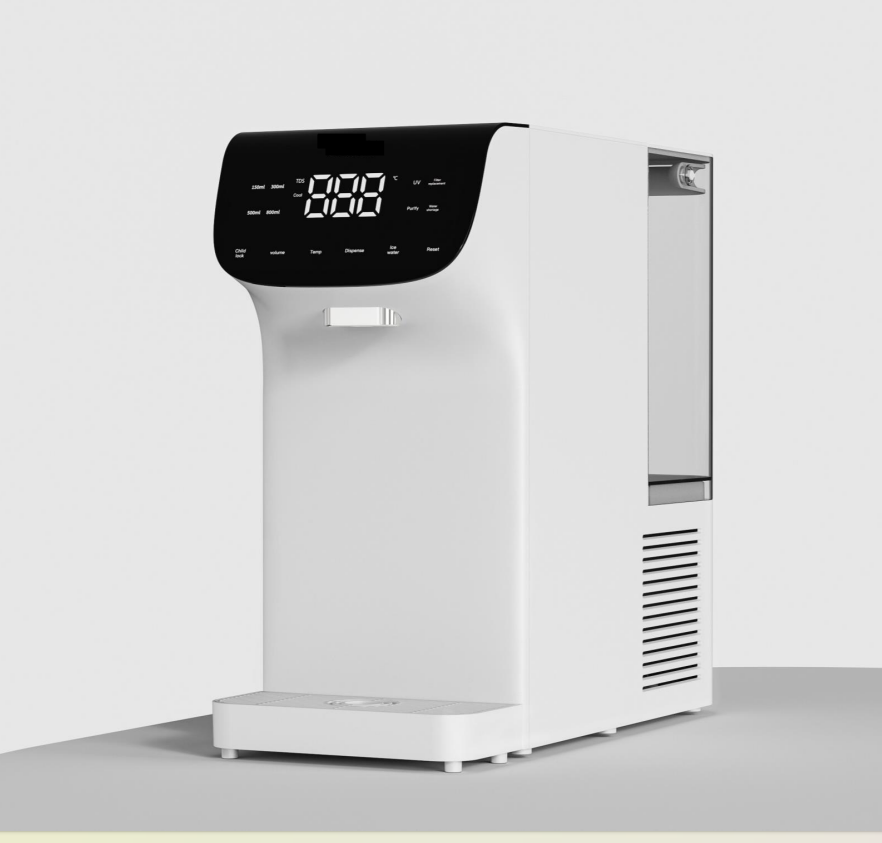 Compact Countertop Reverse Osmosis (RO) Water Purifier ( & Cold Water) - For Home/Office with Compressor Cooling