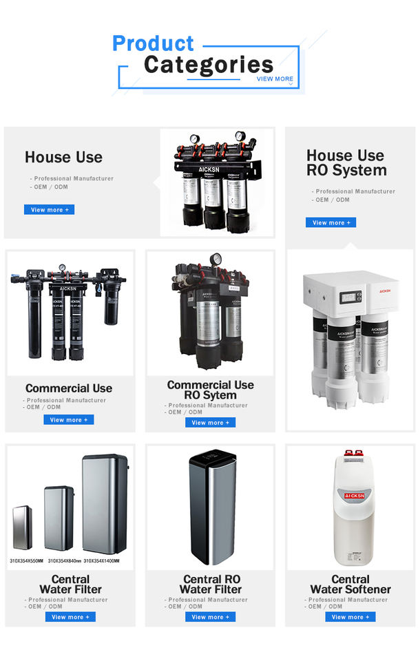 Aicksn 5-Stage RO Water Reverse Osmosis System UV Water Purifier for Kitchen Coffee Shop Household Drinking UV Filtration