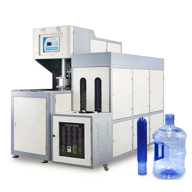 Semi Automatic Pet Bottle Forming Machine for 100ml to 2000ml Mineral Water High Speed Stable Quality Low Cost Easy Operation