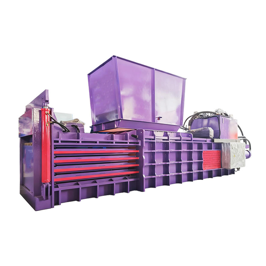 Full Auto Horizontal 120 Tons Old Metal Baling Press Hydraulic Press Baler Machine