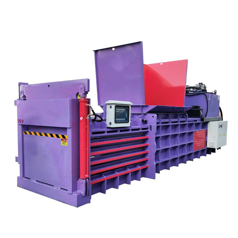 Full Auto Horizontal 120 Tons Old Metal Baling Press Hydraulic Press Baler Machine