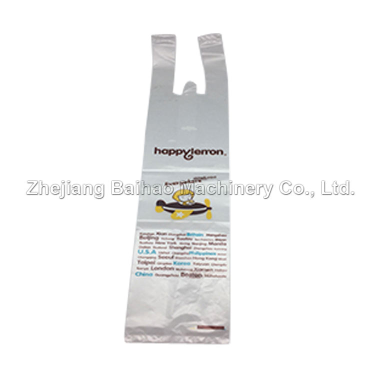 Baihao Automatic T-Shirt Sealing and Cutting Bag Making Machine