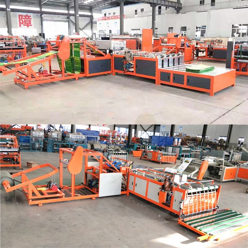 Full Automatic Industrial Pp Woven Bag Cutting and Sewing Printing Machine Pp Woven Jute Bag Making Machine Sack Sewing Machine