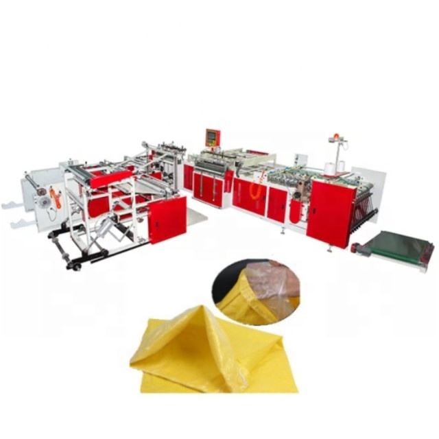 Automatic Intelligent Plastic Woven Bag Making Machine with Cutting Sewing & Collecting Functions for Plastic Bags