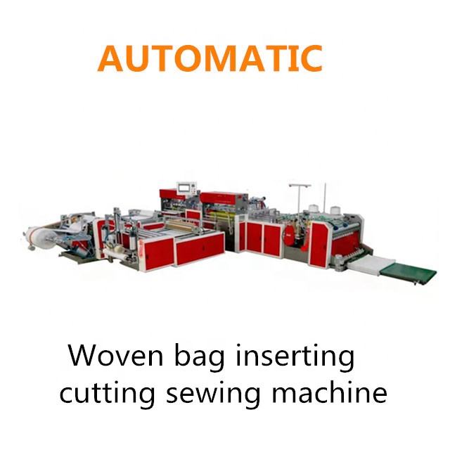 Automatic Intelligent Plastic Woven Bag Making Machine with Cutting Sewing & Collecting Functions for Plastic Bags