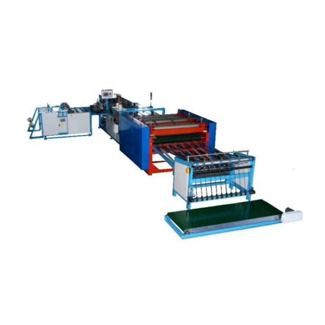 Automatic Intelligent Plastic Woven Bag Making Machine with Cutting Sewing & Collecting Functions for Plastic Bags